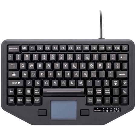 Ikey Full Travel Keyboard with Integrated Touchpad