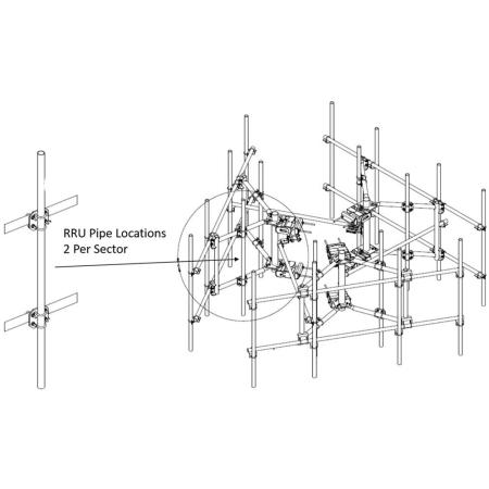 G23 High Capacity Three Sector Frame