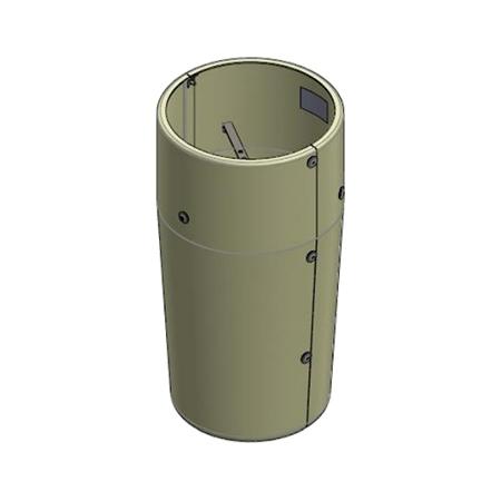 Cable Concealment Shroud CX Series, Black
