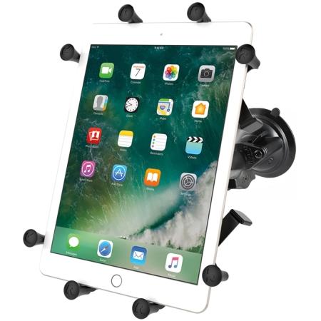 Twist-Lock Suction Cup Mount with Universal X-Grip