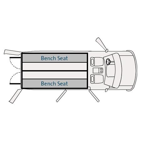Prisoner Transport Insert 2015-2019 Ford Transit