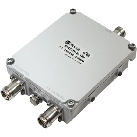 Diplexer 617-2180 /2300-2700MHz 200W, 4.3-10 F