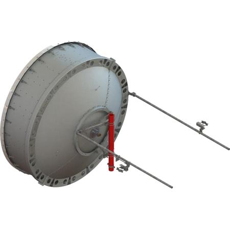 10' High Performance Parabolic, 10.000-11.700 GHz