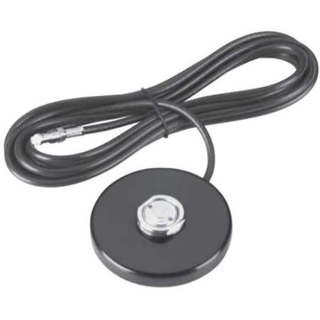 NMO 3.5" Round Magnetic Mount with 12" Cable
