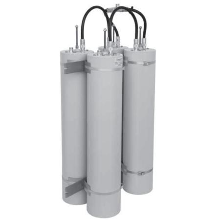 400-512 MHz 4 Cavity Bandpass Duplexer