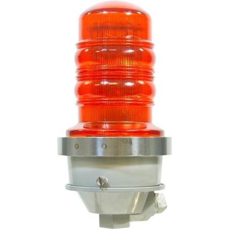 Red LED Visual Signal Light, 120Vac, class 1 div 2