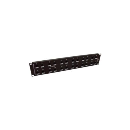 19" Rack Mnt surge protection panel Cat6