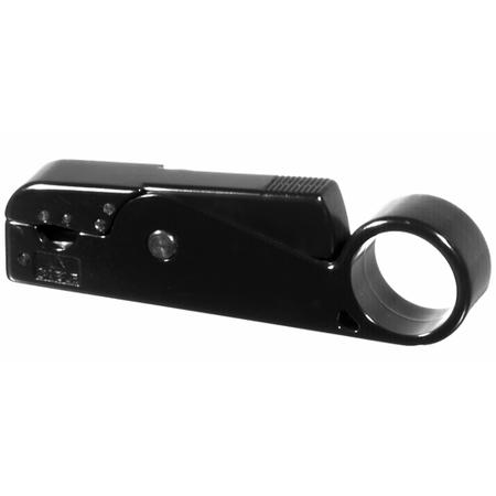 Coax Cable Stripping Tool with Adjustable Blade