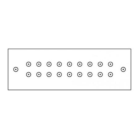 1/4in x 2 in x 12 Tin Ground Bar