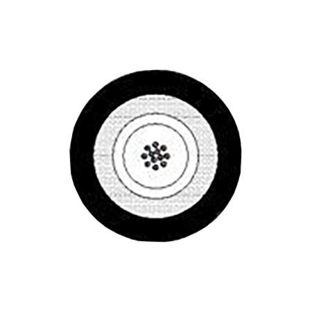 Indoor/Outdoor Fiber Optic Cable, Dry, 12-fiber