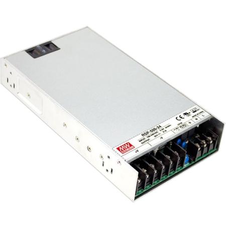 504W Single Output, PFC Function, 24VDC Output.