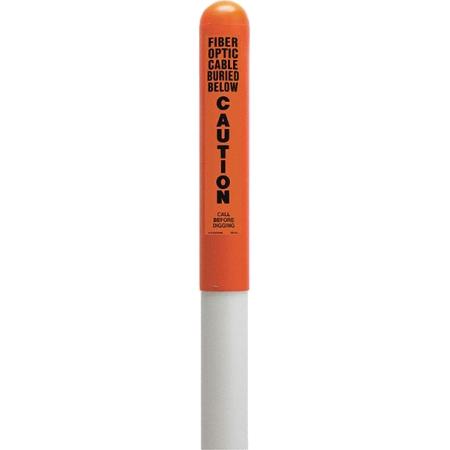 72in Utility Dome Marker, Round, Orange