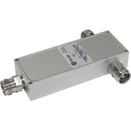 350 - 5850 MHz Two-Way Splitter with 4.3-10 Female Connectors