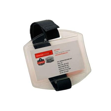 Keeps ID Attached to Arm