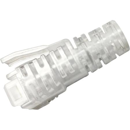 Mod Plug Shielded Boot 5.7-7.0 mm, clear