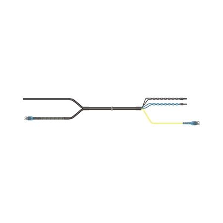 50' HELIAX FiberFeed Hybrid Cable Assembly