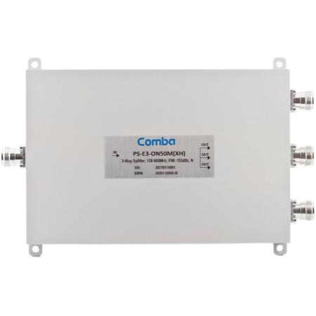 138-960MHz 3-Way Splitter, Wilkinson, 50W, N/F
