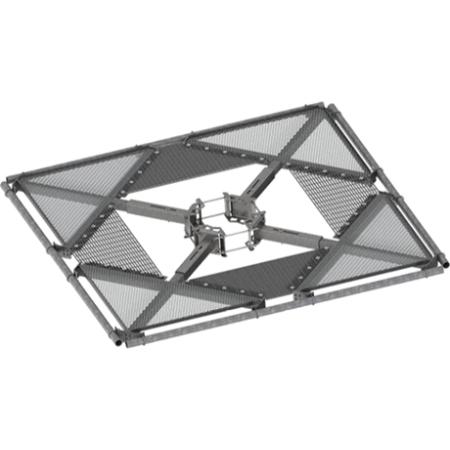 4-Sector Monopole Co-Location Platform Kit, 10 - 30 in OD, 12 ft 6 in Face