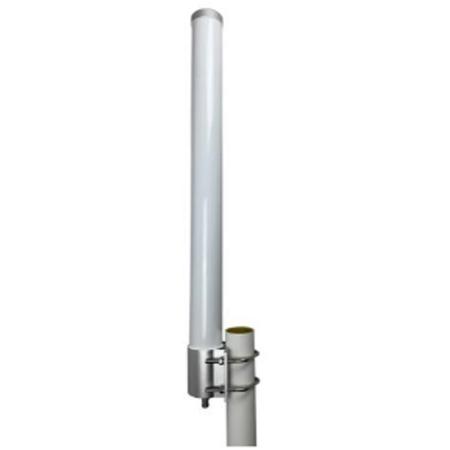 617 - 960, 1710 - 2700 MHz 6 - 7dBi Omni Antenna with 2 N Female Connectors 