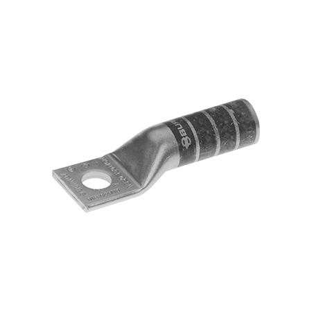 Copper Compression Lug, 1 Hole, 2 AWG, #10 Stud