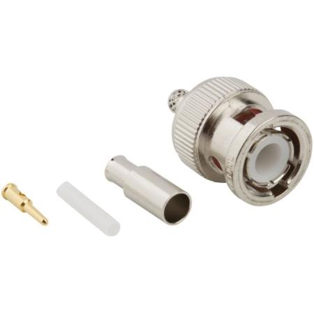 BNC Straight Crimp Plug for RG-174, RG-188, RG-316