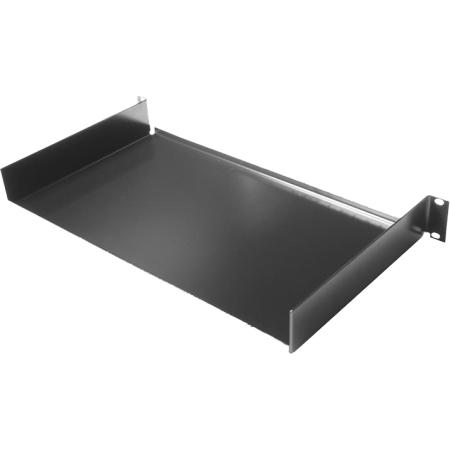 10 Inch Deep Shelf, 19 x 2.19 x D, Black