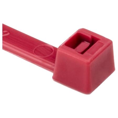 UL Plenum Cable Tie, 12 in Long 50lb Red, 1000 Pack