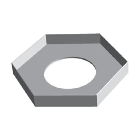 3/4in (19.05 mm) Pal Nut, Galv St