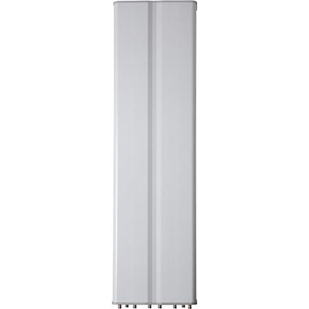 4x 698 - 896, 8x 1695 - 2360 MHz Outdoor Sector Antenna with 12x 4.3-10 Female Connectors, 65 Deg HPBW