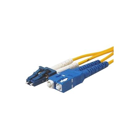 3 m OS2 Duplex Riser Patch Cord LC to SC