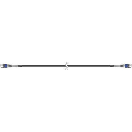 2 m HELIAX Discrete Fiber Cable Assembly, DLC - DLC 2 Fiber Duplex, SM