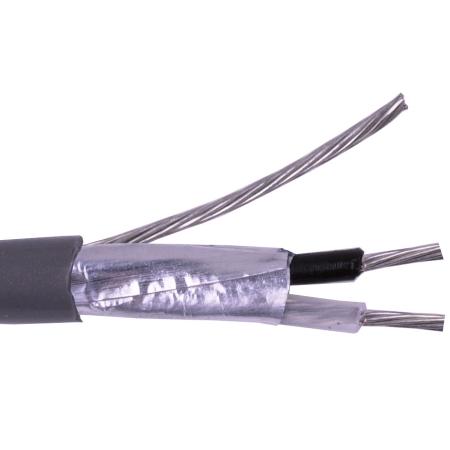20awg 2cond Audio Cable w/drain (chrome)
