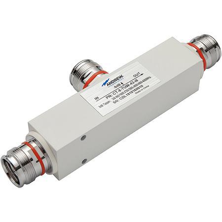 Indoor/Outdoor 340 - 6000 MHz 8 dB Tapper with 4.3-10 Female in White