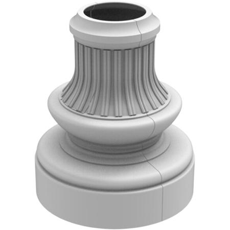 Washington Base for 8.65in Shaft, Black