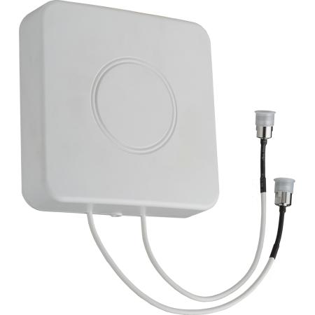 698 - 960, 1695 - 2700 MHz MIMO Antenna, 110 / 60 Degree, 4.3-10 Mini DIN Female
