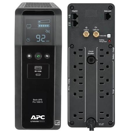 Back-UPS, 600W/1000VA Sine wave