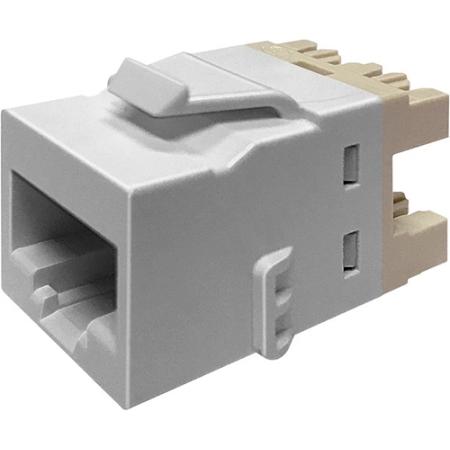 Modular Jack, cat 5e, gray