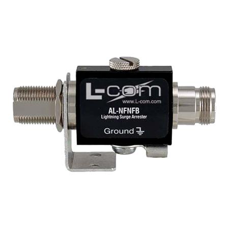 N-FEMALE To N-FEMALE Bulkhead Lightning Protector