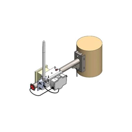 Heavy-Duty Extension Bracket for Utilities, Galvanized Steel