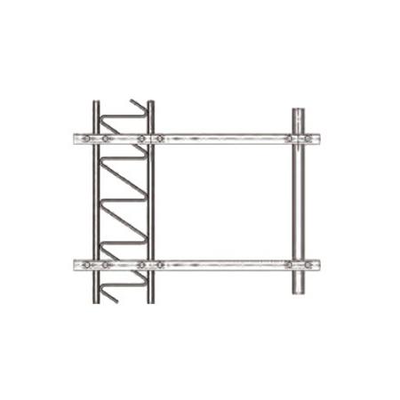3' side arm mount with 2 tie backs