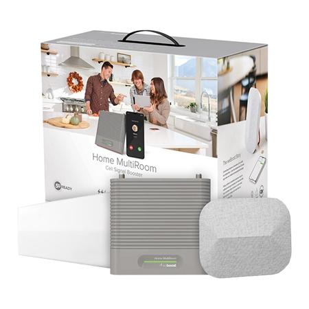 Home MultiRoom Cell Signal Booster Kit, 65 dB Gain