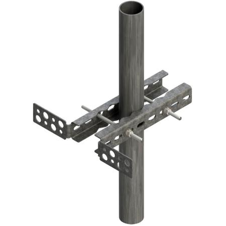 PIM-guard Antenna & RRU Cable Support Brkt, 8 Cbls