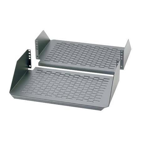 Rack Mount 19" Cantilevered Vented Shelf 3 RU
