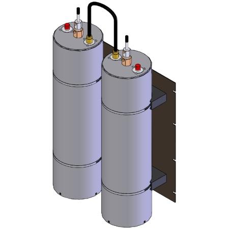 132-150 MHz Dual Bandpass Cavity