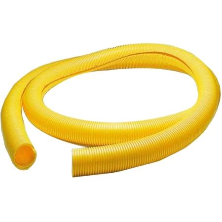 FG 1in Flex Tube, slotted, 250ft Yellow.
