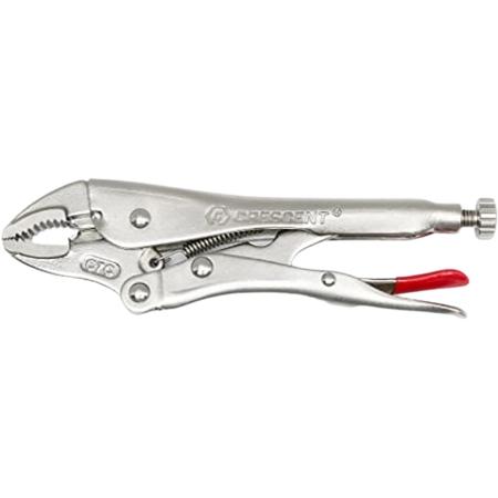 "7" Curved Jaw Lock Plier/Wire Cutter