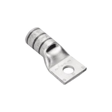 Compression Lug,1 Hole, #2/0AWG, 3/8in Stud Short