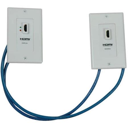 HDMI over Dual Cat5/Cat6 Extender Wall Plate Kit