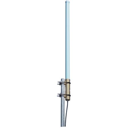 195 - 260 MHz Unity Gain Fiberglass Omni Antenna with 7/16 DIN Female Connector