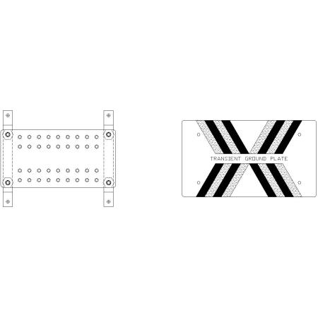 1/4"x6"x12" Electronic Multipoint Ground System